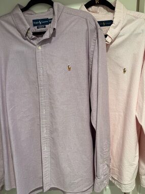 Ralph Lauren Men’s Button-Down Shirts Lot of 2